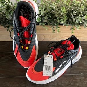 Worn Once now 👟 Adidas Ozelia Shoes 👟 👟 Orange Black White size 11